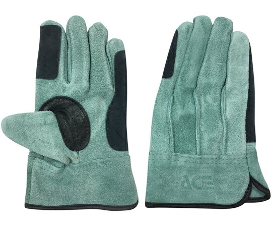 ACE 手袋 牛床革手袋 オイル加工 鉄筋 Mサイズ 1双 AG4515-M