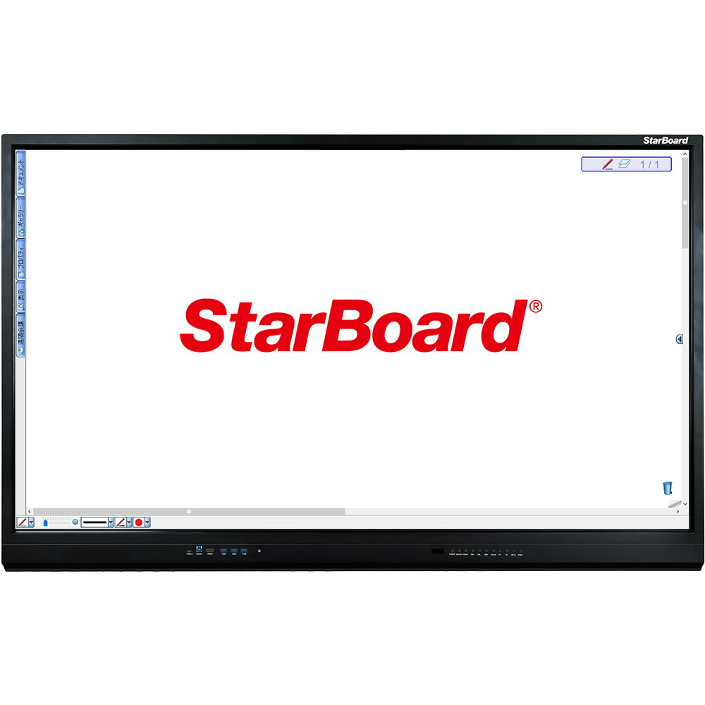 iBoard StarBoard電子黒板　TE-XPシリーズ　86インチ 1台 TE-XP-86