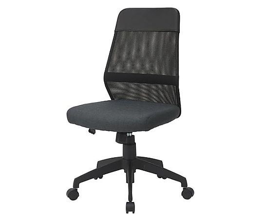 ナカバヤシ ミドルバックメッシュチェア　ブラック 1脚 CNN-005-BK(3)