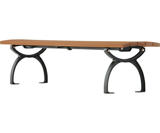 モリマーキンキ 再生木材背無ベンチ　W1800×D380×H400mm 1台 EG-1800B