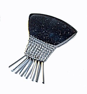 【送料無料】【代引不可メール便】【小児鍼】　松葉鍼　金メッキ　送料無料【CP】