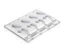 シリコマート シリコマート ステッコフレックス ハーティック(4ヶ取×2枚入)GEL03 1セット 558680