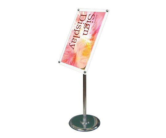 常磐精工 フリーアングルアクリルスタンド90 B4 ホワイト 1台 FAACS90-B4W