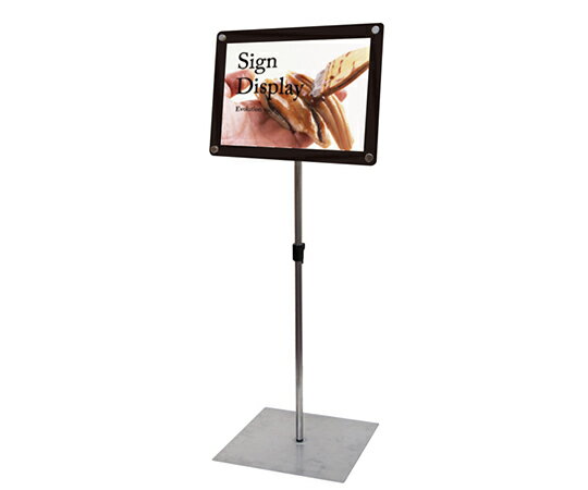 常磐精工 インフォメーションアクリルスタンド150　B4横　ブラック 1台 INFA150-B4YB