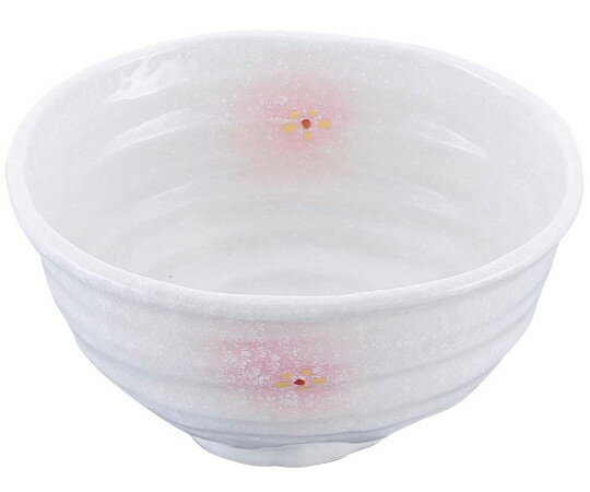 江部松商事 和食器コレクション　ピンク白吹小花　丼　5.5寸 1個 8181540(3)
