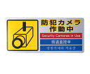光 多国語防犯対策ステッカー SEC127-1 防犯カメラ作動中 1個 5331110(3)