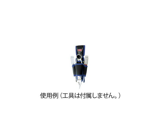 ●前後に動いてジャマにならない！ヒンジ機能。●ツールケース本体とホルダーの脱着が可能！●ベルトから外さなくてもツールケース本体の交換・取り外しができます。●サイズ：H280×W115mm●コード番号：515506