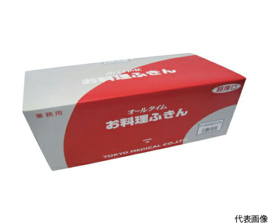 東京メディカル お料理ふきん　超厚手タイプ　30cm×61cm　ブルー 1ケース(30枚×6箱入) FT-903