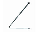 ケイ・ジー・ワイ工業 吊棚受 黒 棚受部分190〜350mm×吊り下げ部分350〜650mm 1セット/パック TT-B