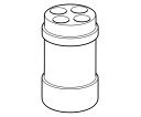 エッペンドルフ・ハイマック・テクノロジーズ アダプター 15mL コニカルチューブ FA-6x250用 1セット 5920 761.005