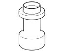 エッペンドルフ・ハイマック・テクノロジーズ アダプター 50mL コニカルチューブ FA-6x250用 1セット 5920 760.009