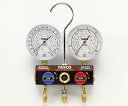 タスコ R404A R407C R507A R134a用 ボールバルブ式ゲージマニホールドキット 1個 TA124W(4)
