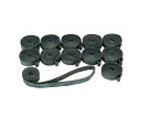 タスコ 平ゴムロープ 1組(12本入) TA977BC-2