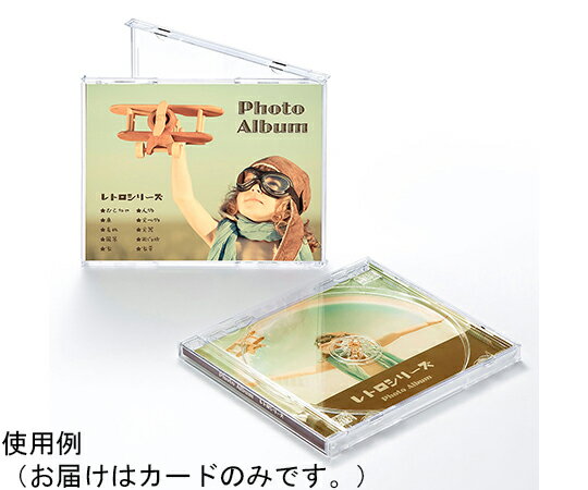 サンワサプライ インクジェットCDケースボトム用カード 1セット JP-IND3N
