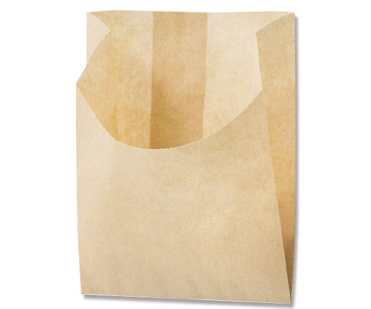HEIKO 食品袋　Hポテト耐油袋　S　未晒無地　100枚 1袋(100枚入) 004162110