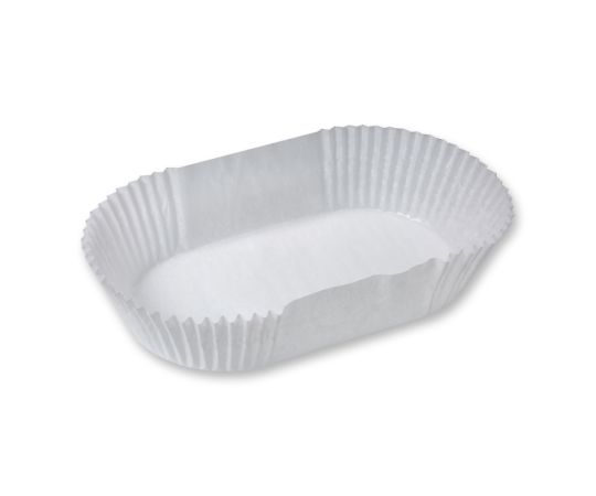 天満紙器 グラシンカップ　NO.22　浅口小判　白　1000枚 1パック(1000枚入) 004299563