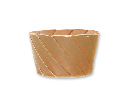 シモジマ おりがみカップ　特小　茶　20個 1パック(20個入) 004738143