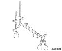 桐山製作所 K字管付リービッヒ蒸留装置 1セット AB25D-3-1