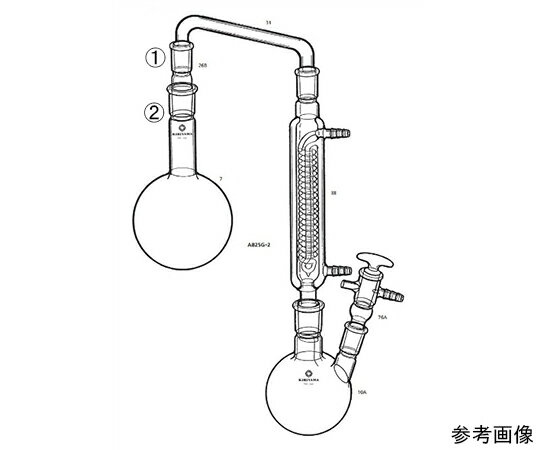 桐山製作所 減圧蒸留装置 1セット AB25G-2-1