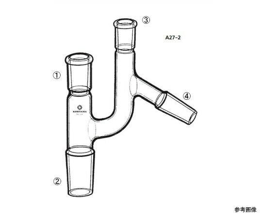 ●減圧蒸溜用のヘッドで温度計及びキャピラリーを差入れることが出来ます。●ジョイントサイズ：TS19/38●ジョイントサイズ：TS29/42●ジョイントサイズ：TS15/25●ジョイントサイズ：TS19/38