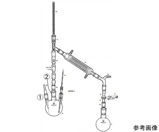 桐山製作所 シュナイダー分留装置 1セット AB70B-2-2