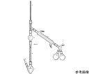 桐山製作所 ヘンペル分留装置 1セット AB70C-2-3