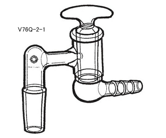 商品：桐山製作所 アダプター（真空コック付） 1... 27945