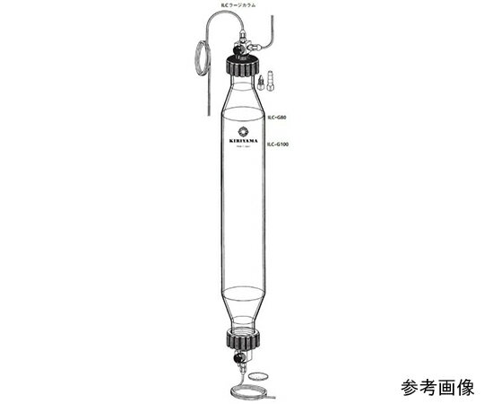 桐山製作所 カラム　耐圧0.39MPa以内 1個 ILC-G100-880