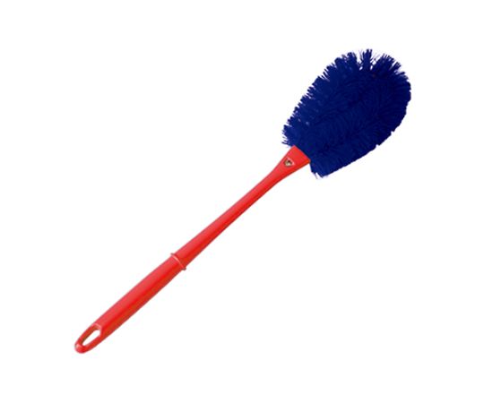 バーテック バーキュート　柄付たわし　Lサイズ　青　柄（赤） 1個 BCTARH-LB