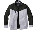 自重堂 空調服長袖ブルゾン シルバー×ブラック M 1枚 74050
