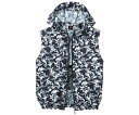 自重堂 空調服ベスト ブラックカモフラ 5L 1枚 74190(3)