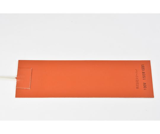 ThreeHigh シリコンラバーヒーター　【リード線延長5m】100V　150W　75mm×250mm　リード線5m 1枚 SR100..