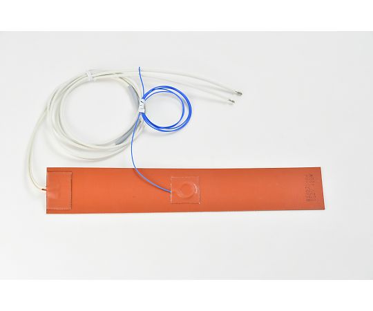 ThreeHigh シリコンラバーヒーター　【熱電対5m、リード線延長5m】　100V　120W　50mm×300mm 1枚 SR100-120-50-300-K5