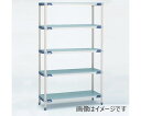 エレクター メトロマックスi フラット W756×D620×H1581mm(MX) 5段 1台 MX2430FMX63P5(3)