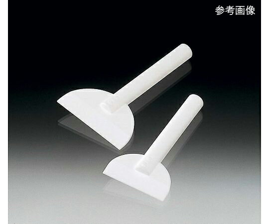 サンプラテック PTFEヘラ半月型　125mm 1個 06729