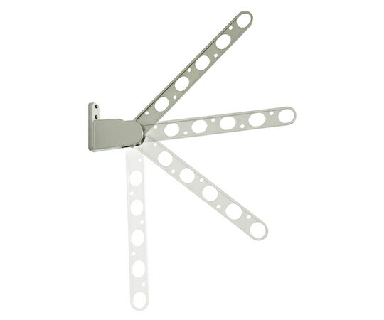 タカラ産業 DRY・WAVE　窓壁用物干金物　ダークブロンズ 1セット KAL75-BKC