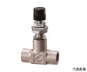 コフロック 精密ニードルバルブ MODEL 2412 SERIES 1個 2412-T-B-1/4-AR-0.1MPA-10ML/MIN(4)