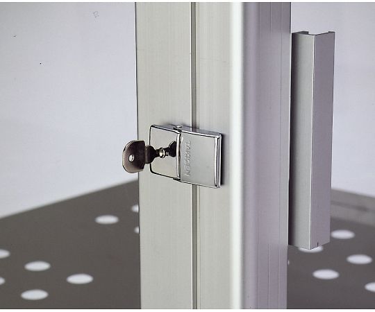 伸榮産業 鍵付パチン錠（保安用） 1個 CC-83