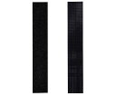 和気産業 強力面ファスナー バリバリテープ 薄型 150mm 黒 1セット(2組入) BR042