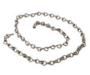 ハイロジック 鉄 二重チェーン 50cm マットシルバー 1本 29467
