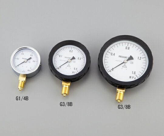 汎用圧力計A形φ60 G1/4B0.1 【アズワン】