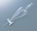 柴田科学 SPC分液スキーブ型ロート PTFEコック付 300mL 031240-300
