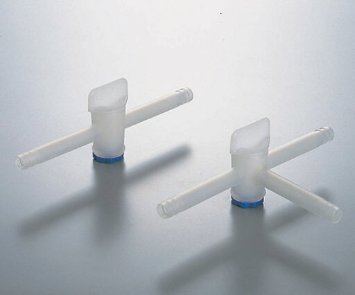 【おまとめお得な2個セット】三方活栓 15mm PP 【アズワン】 【おまとめお得な2個セット】三方活栓 15mm PP 【アズワン】