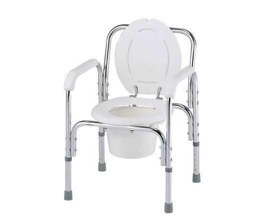 【あす楽】デラックスアルミ製便器椅子　8500