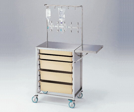 【無料健康相談 対象製品】【ナビス】トレー型点滴処置台　NT－77