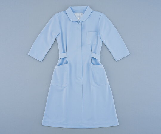 【ナビス】ナースウェアHO1916　七分袖ブルーS