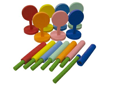 【送料無料】プールで的あて　【安心の知育玩具 一歩（はじめ）社製】