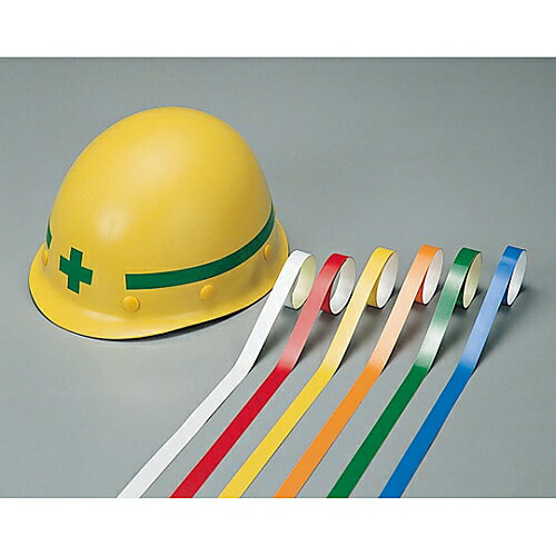 Work Supplies - 日本緑十字社 ヘルメット用ライン HLM-E(小) 235311 1組(10本入)