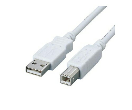 エレコム フェライトコア内蔵USB2.0対応ケーブル(ABタイプ) USB2-FS3 1パック