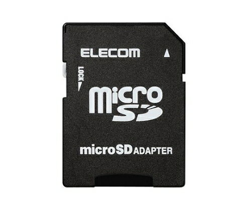 エレコム メモリカードアダプタmicroSD⇒SD MF-ADSD002 1パック